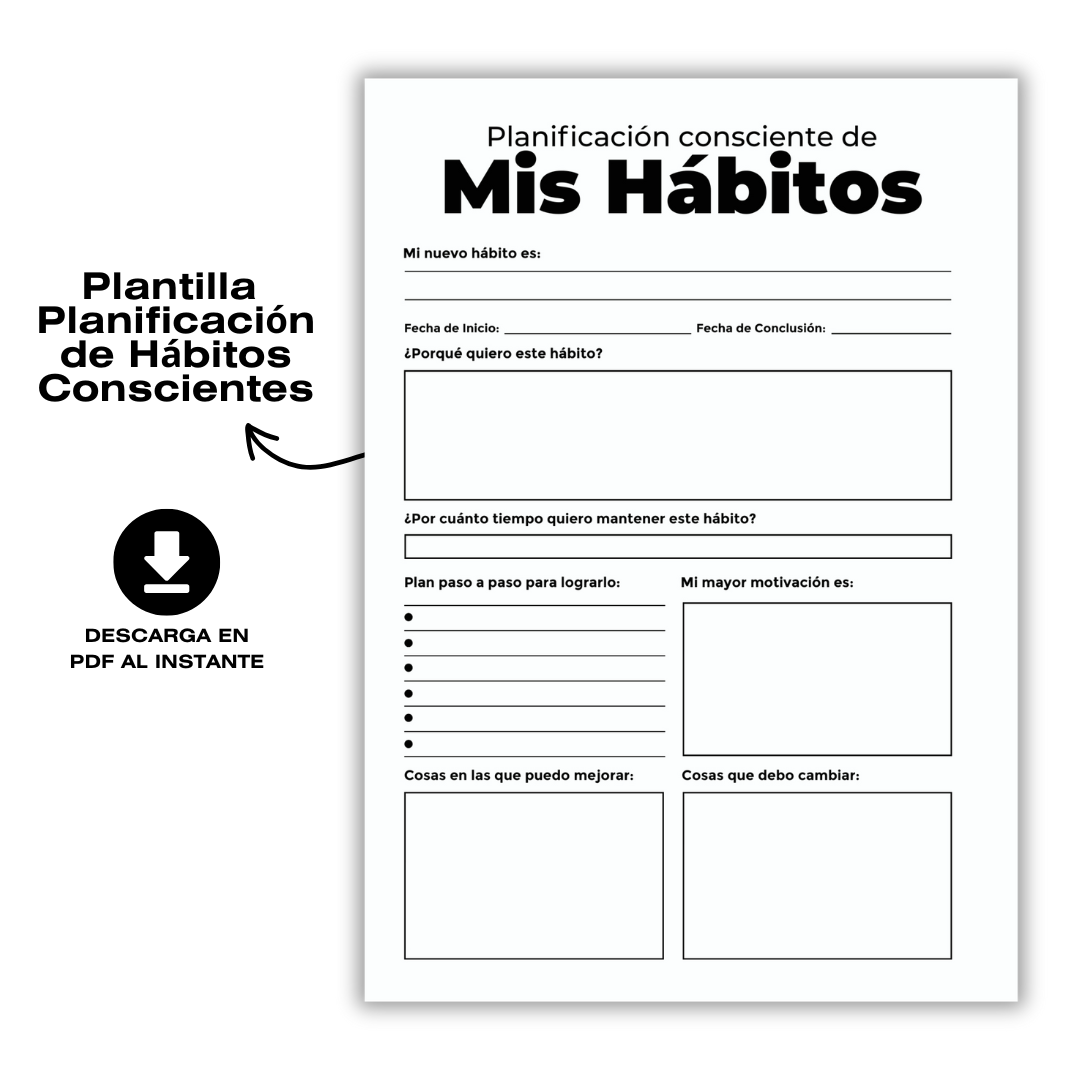 Planificación de Hábitos Conscientes