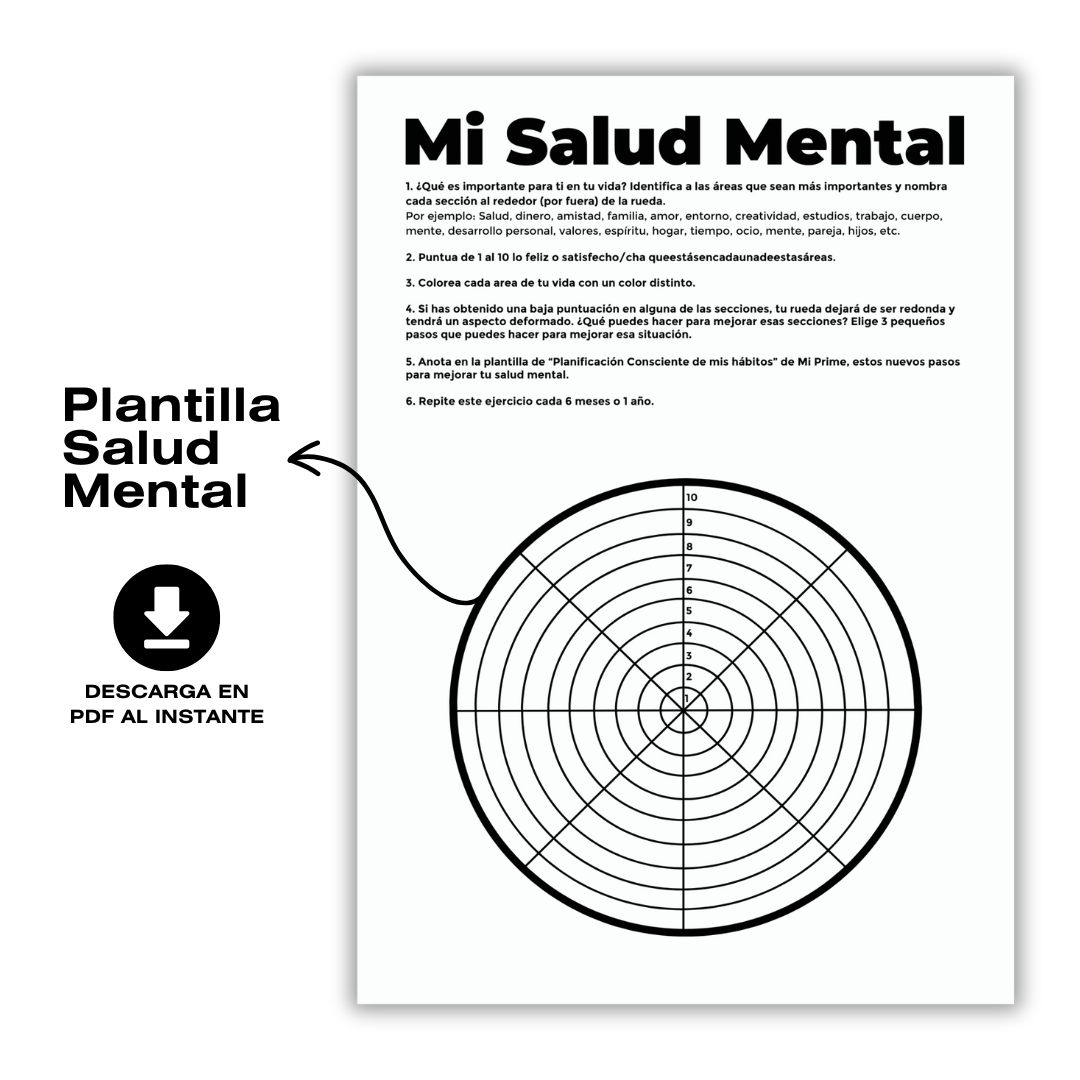 Plantilla de Salud Mental