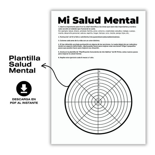 Plantilla de Salud Mental